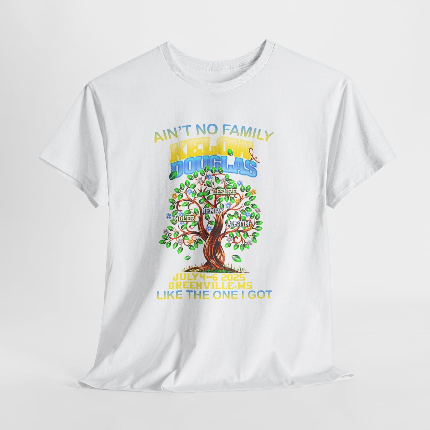 Aint No Family Like The One I Got Family Reunion Tee (Your Family Name)