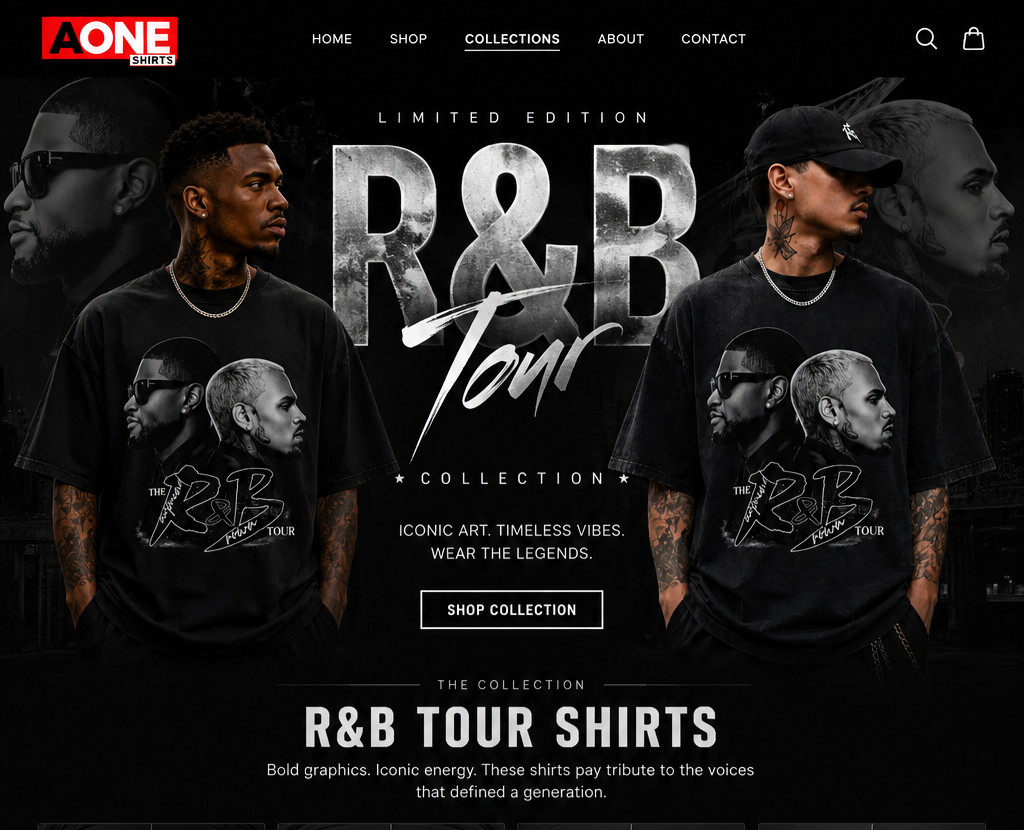 Raymond and Brown Tour Shirts 2026