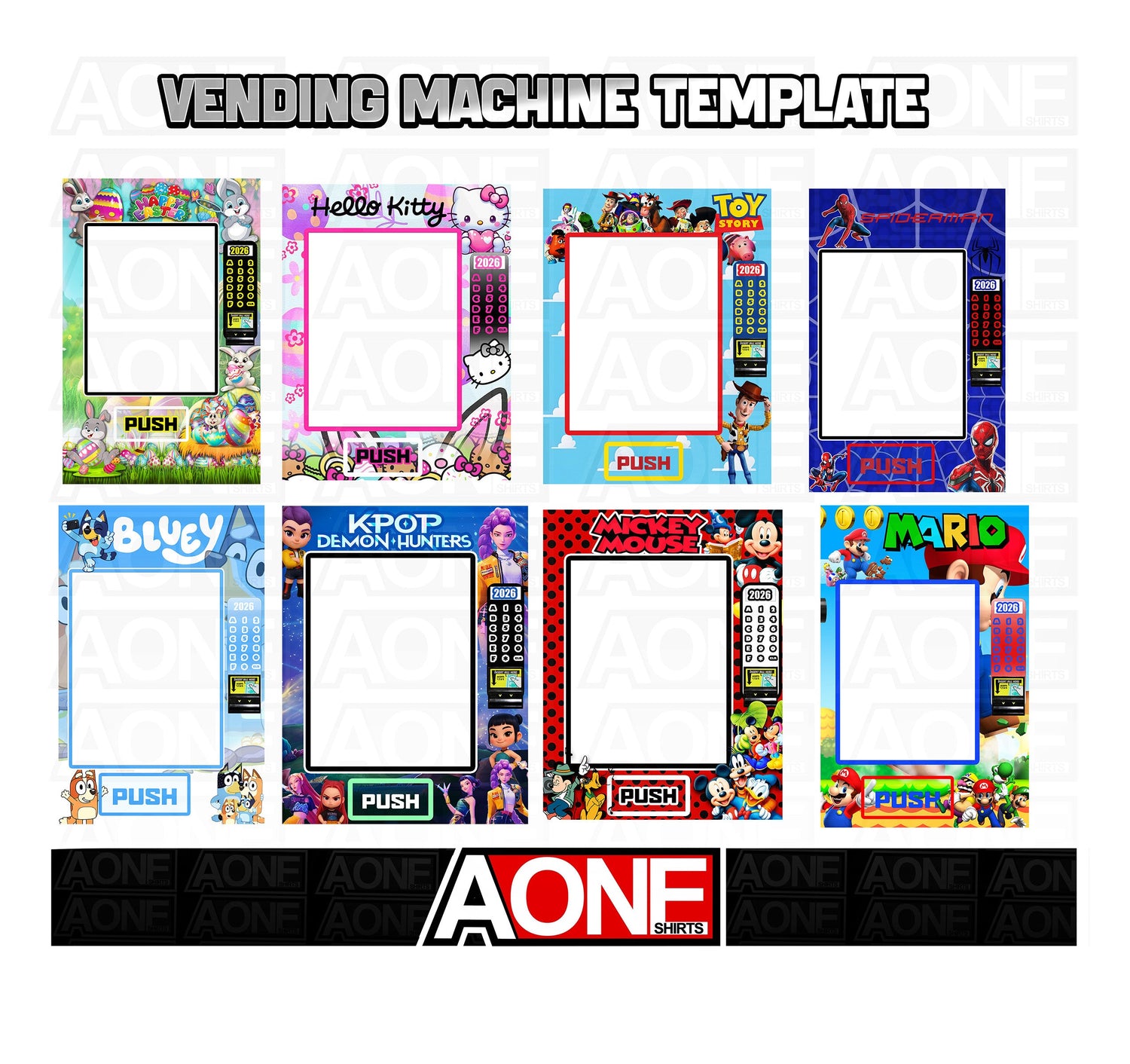 Vending Machine Templats