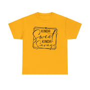 Kinda Sweet Kinda Savage Unisex Heavy Cotton Tee