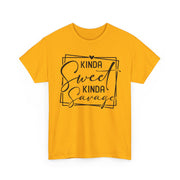 Kinda Sweet Kinda Savage Unisex Heavy Cotton Tee