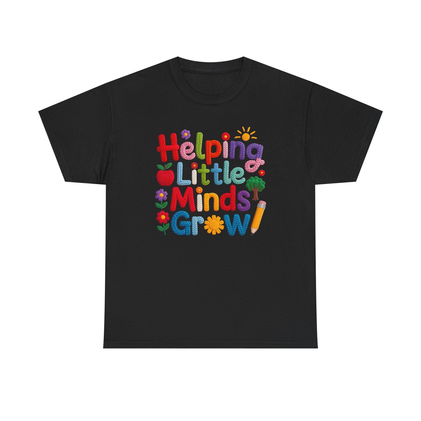 Helping Little Minds, Yarn Effect Back to School T-Shirt