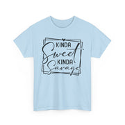 Kinda Sweet Kinda Savage Unisex Heavy Cotton Tee