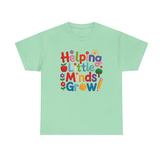 Helping Little Minds, Yarn Effect Back to School T-Shirt