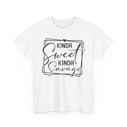 Kinda Sweet Kinda Savage Unisex Heavy Cotton Tee