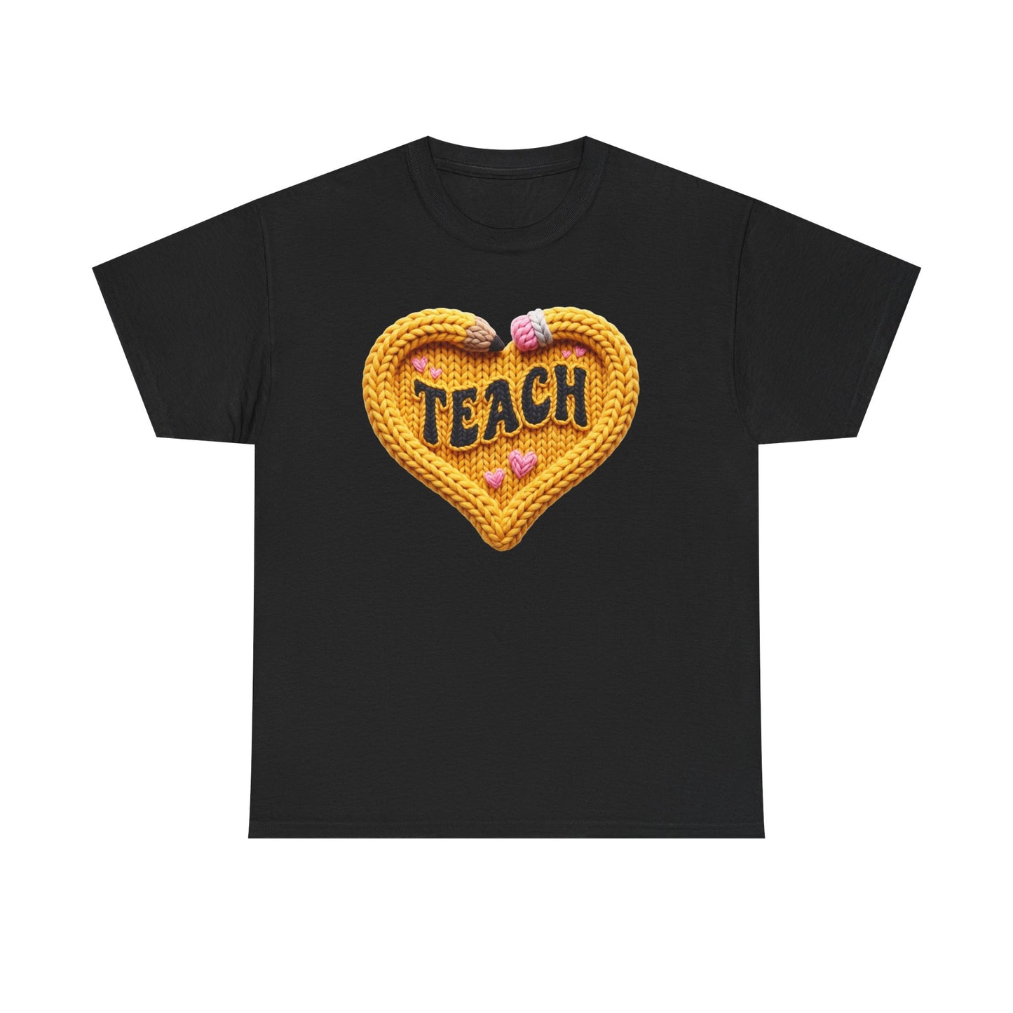 Teah Shirt, Yarn Effect Back to School T-Shirt,