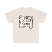 Kinda Sweet Kinda Savage Unisex Heavy Cotton Tee