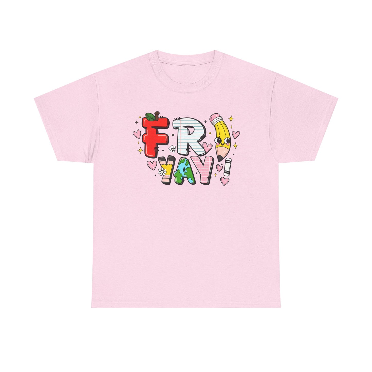 Friyay Teacher School Supplies Shirt Pencil Shirt, Back to School