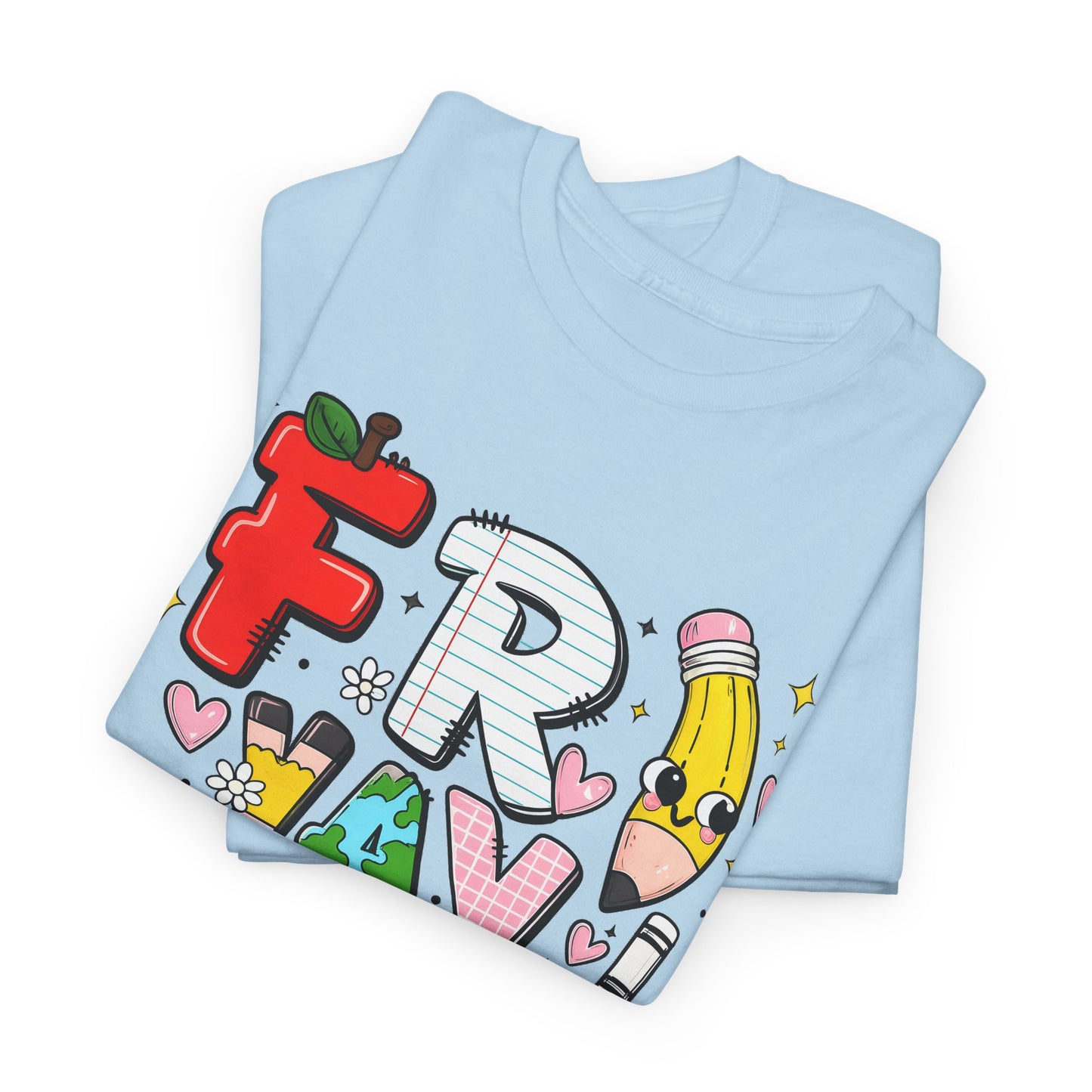 Friyay Teacher School Supplies Shirt Pencil Shirt, Back to School