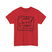 Kinda Sweet Kinda Savage Unisex Heavy Cotton Tee