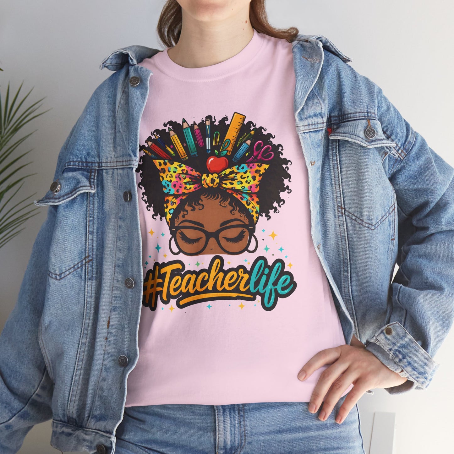 Teacher Life School Supplies Shirt Pencil Shirt Girl, Back to School