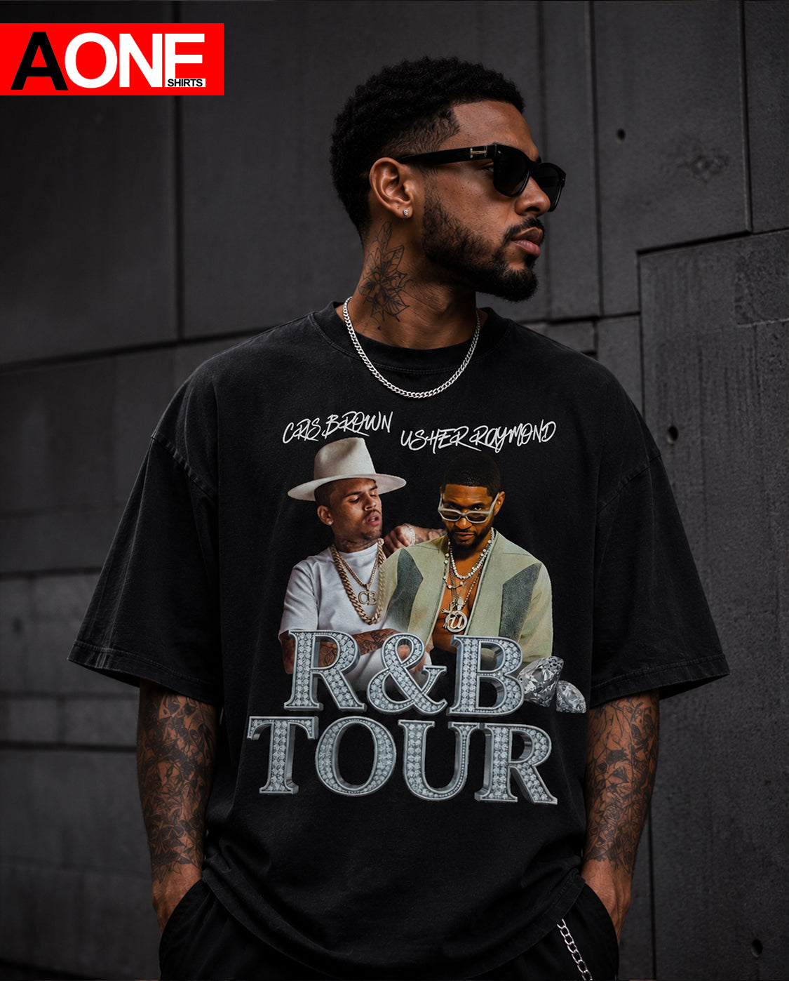 Raymond and Brown Diamond Concert Graphic Tee