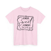 Kinda Sweet Kinda Savage Unisex Heavy Cotton Tee