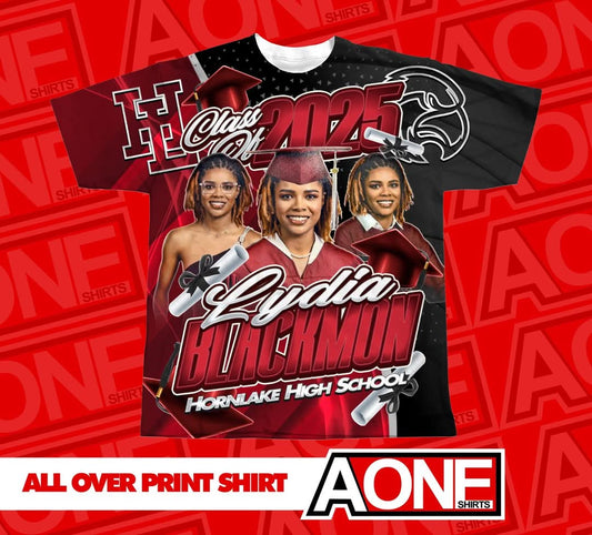 CLASS OF 25 GRAD BLACK AND BURGUNDY TEMPLATE