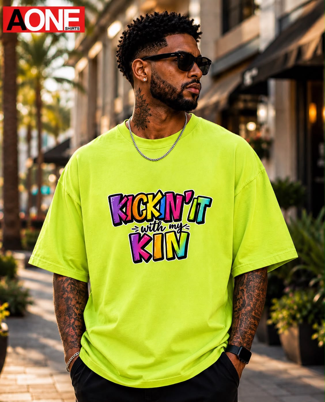 Kickin It With My Kin PNG - Family Reunion 2026 Shirt Design