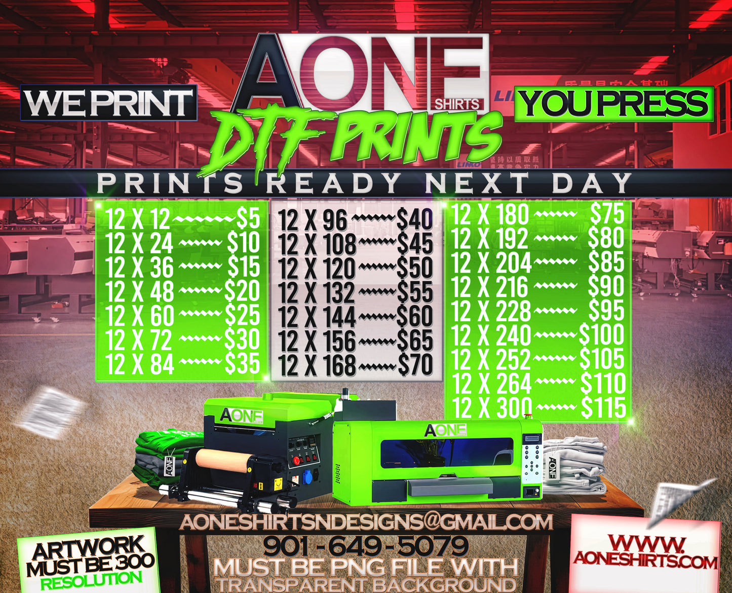 DTF Gang Sheet, Custom DTF Transfers, Gang Sheet Dtf , Bulk DTF Sheets, Ready To Press, Direct to Film Transfer