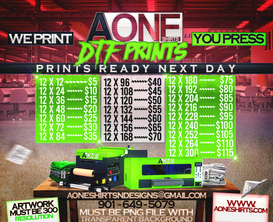 DTF Gang Sheet, Custom DTF Transfers, Gang Sheet Dtf , Bulk DTF Sheets, Ready To Press, Direct to Film Transfer