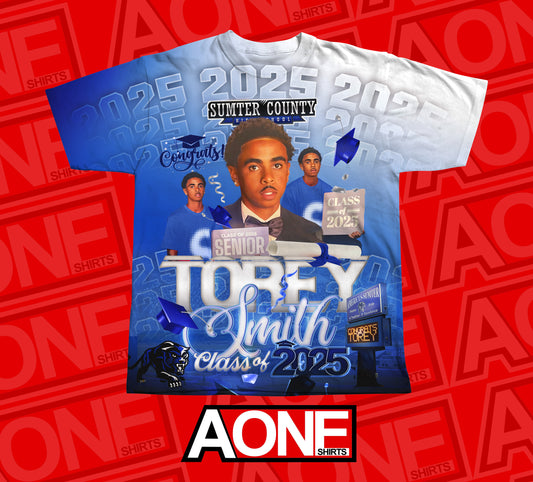 CLASS OF 2025 BLUE GRAD TEMPLATE