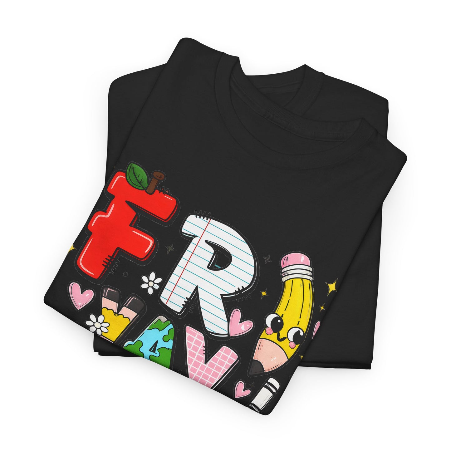 Friyay Teacher School Supplies Shirt Pencil Shirt, Back to School