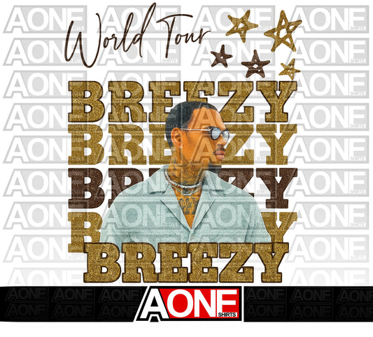 Chris Brown Breezy Bowl, PNG Design Digital File, PNG