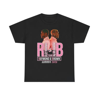 Raymond and Brown Pink Design Graphic Tee