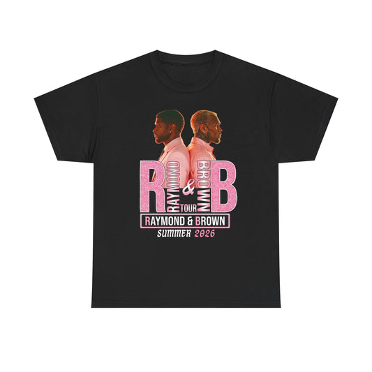Raymond and Brown Pink Design Graphic Tee