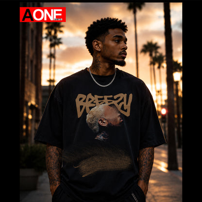 R&B Tour Breezy Ready-to-Press DTF Transfer Adult 12x14 Print
