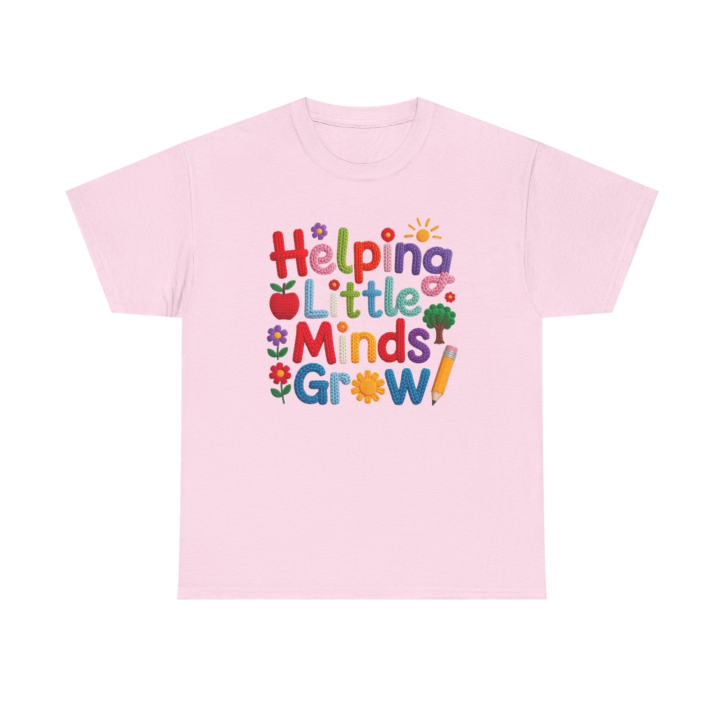Helping Little Minds, Yarn Effect Back to School T-Shirt