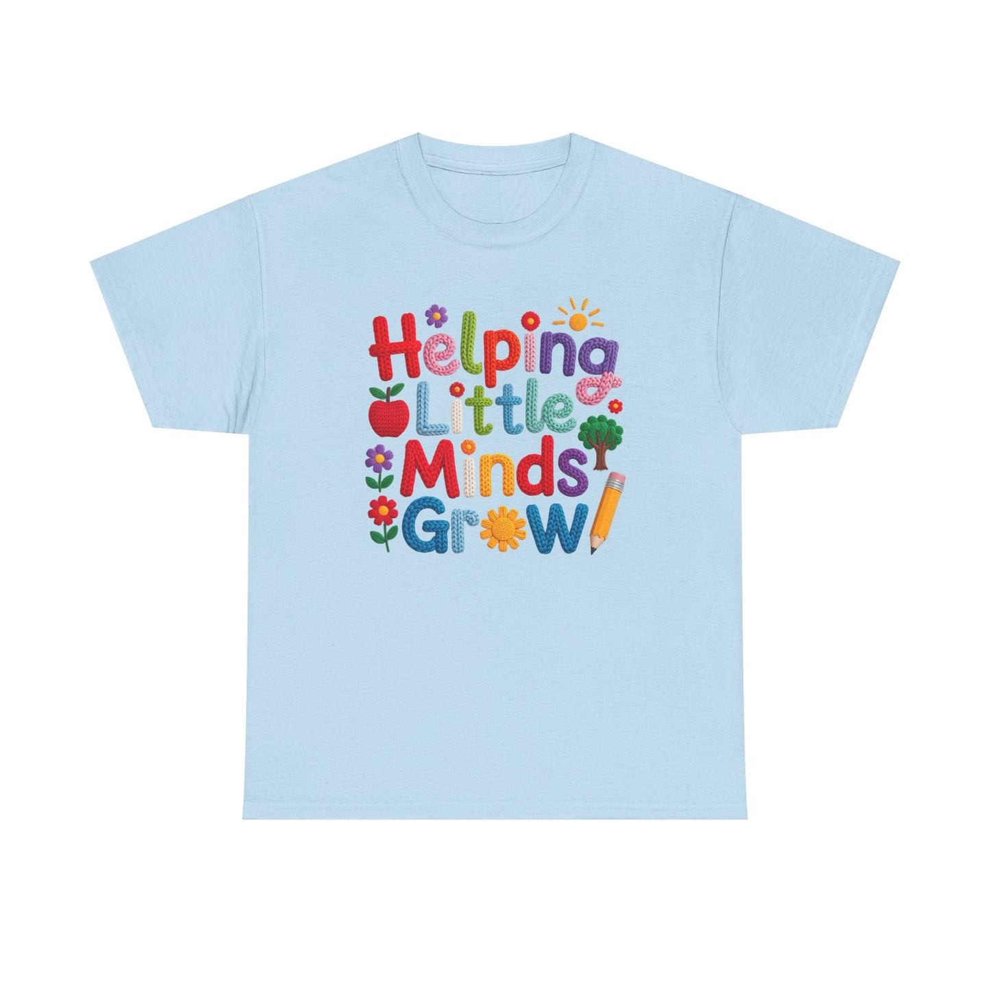Helping Little Minds, Yarn Effect Back to School T-Shirt
