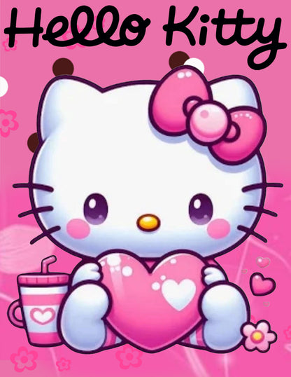 Hello Kitty Vending Machine Box Png Only 8.5x11 Printable DIY Vending Machine| Digital Download