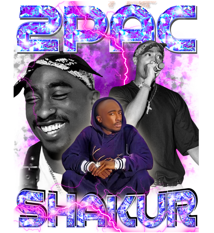 2PAC SHAKUR DIGITAL DOWNLOAD PNG